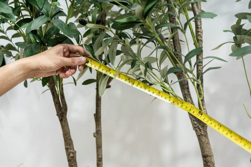 Finished product sampling inspection for artificial plants aesthetic quality
