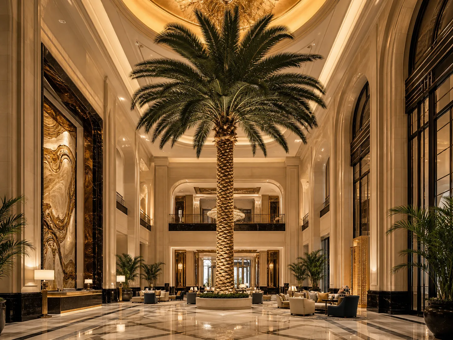 Oversized & Custom Faux Trees