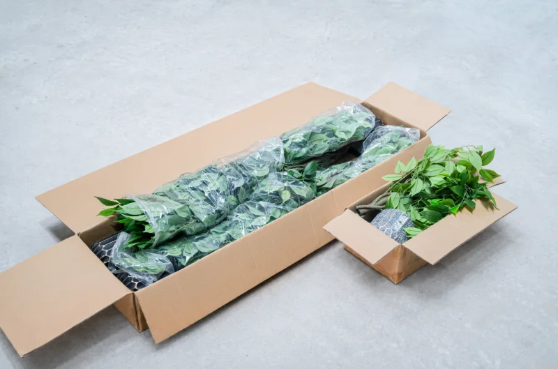 Packaging verification before container loading for export shipments
