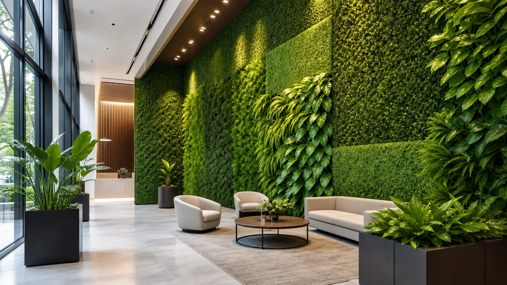 Artificial Green Wall Supplier for Hedges & Modular Mats