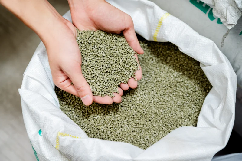 High-grade recyclable plastic raw material pellets