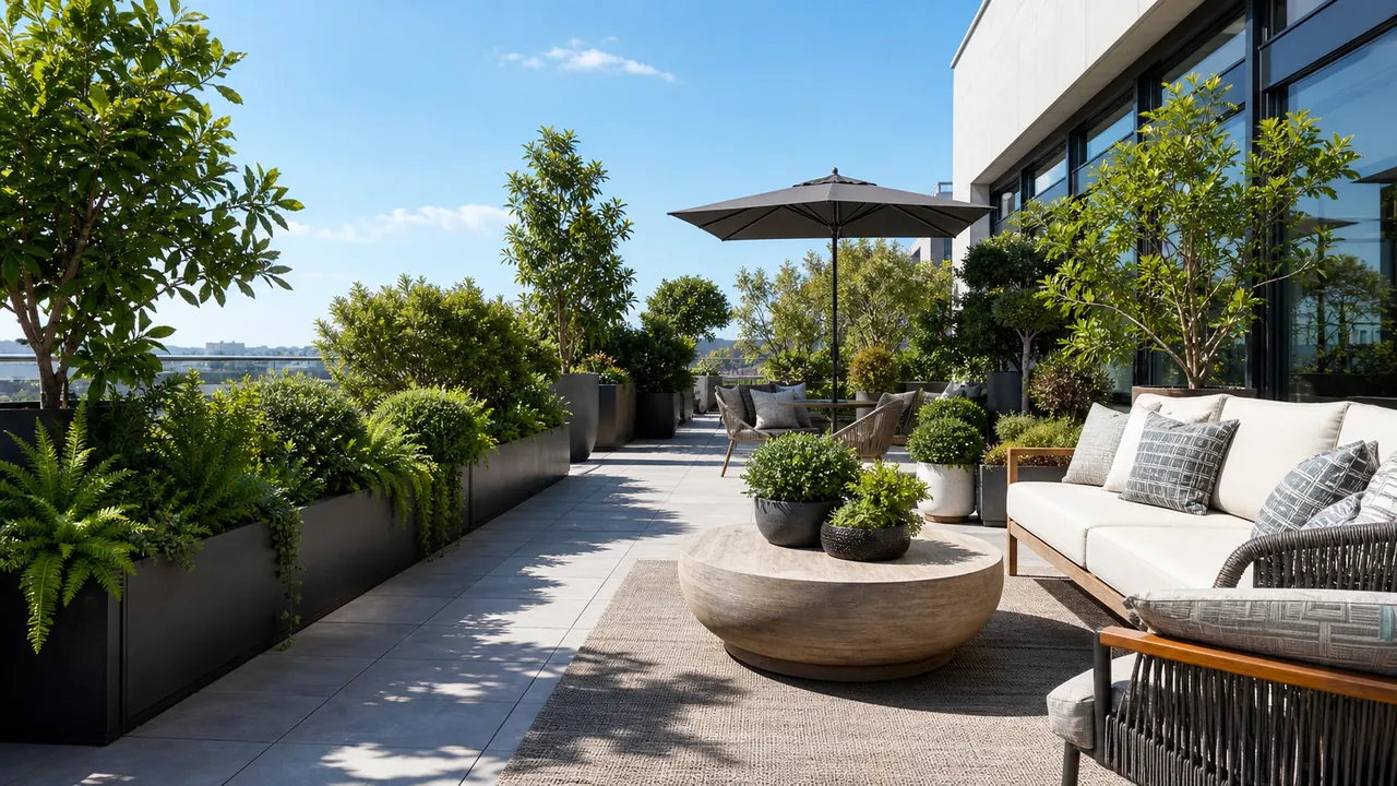 Durable Artificial Plants for Commercial Exteriors & Patios