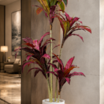 Red Artificial Dracaena Tree