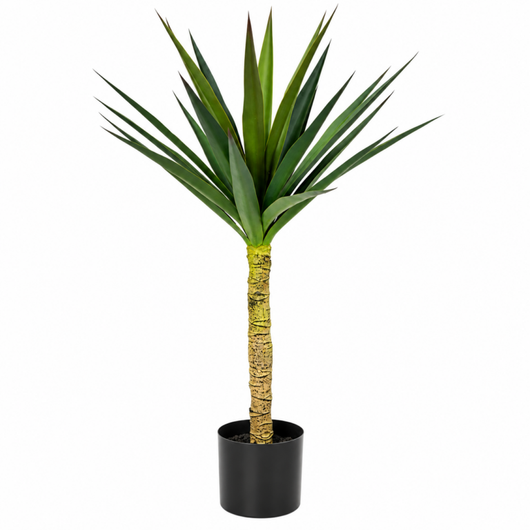 Artificial Yucca Tree with Realistic Trunk