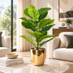 60cm Artificial Fiddle Leaf Fig Plant