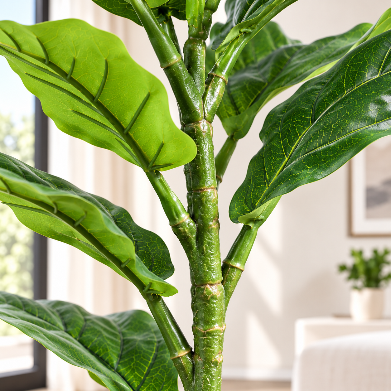 Faux Ficus Lyrata Plant