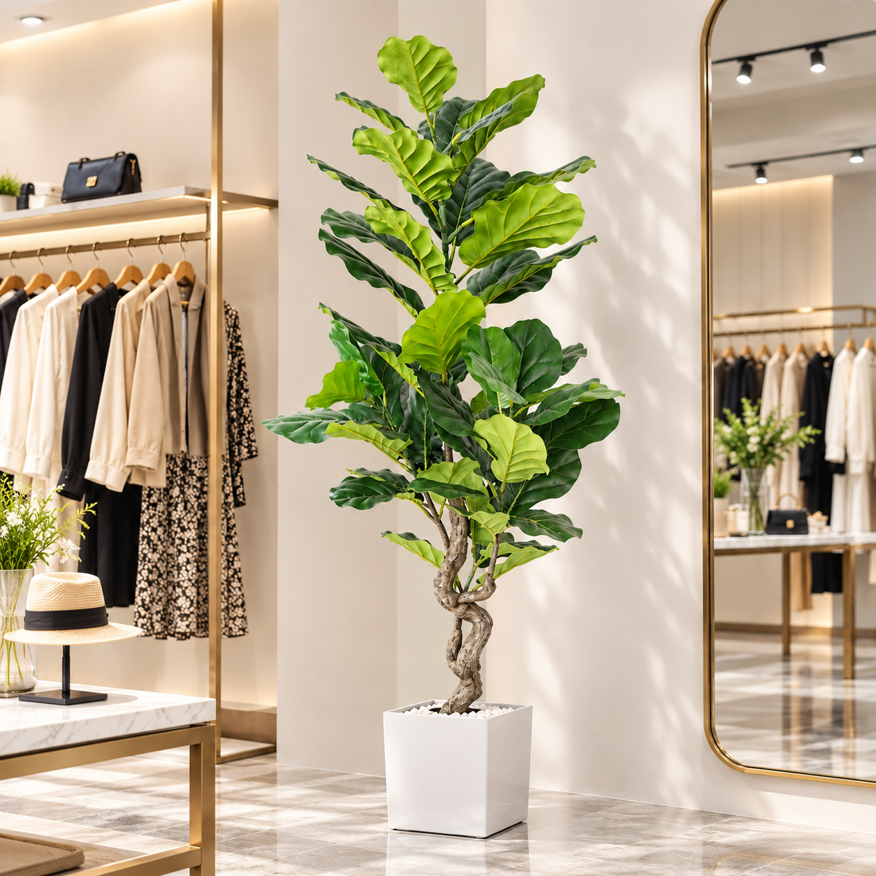 Curved Trunk Fiddle Leaf Fig Tree