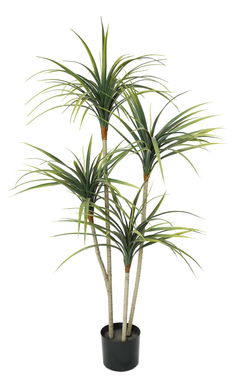Artificial Variegated Dracaena Tree