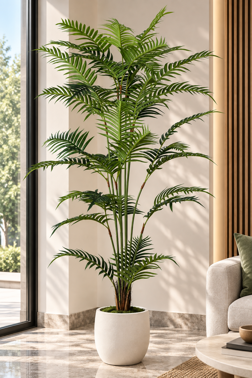 Multi Stem Artificial Areca Palm
