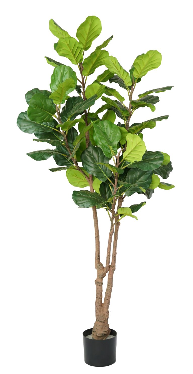 Branched Artificial Fiddle Leaf Fig Tree | Faux Ficus Lyrata