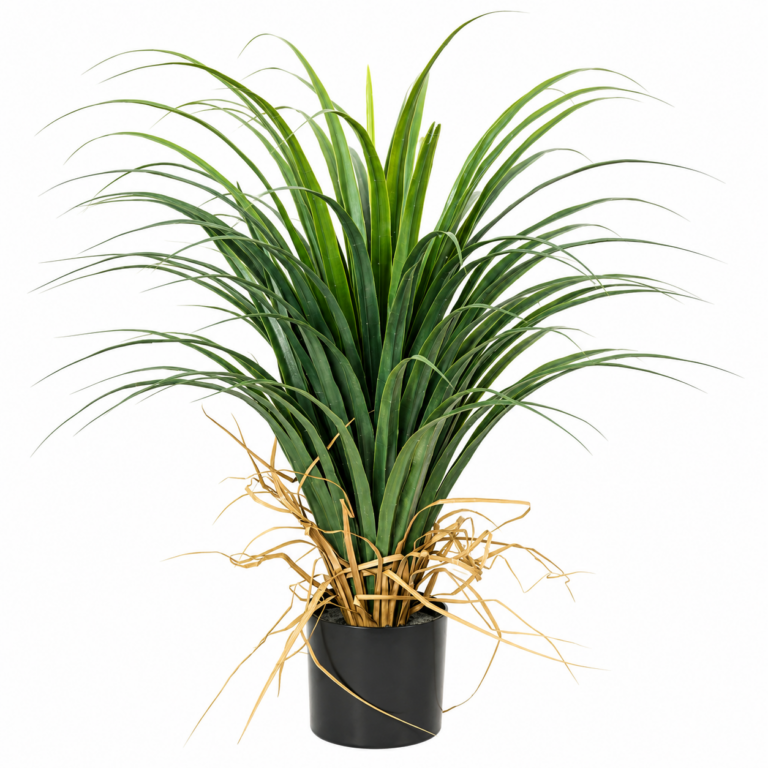 Large Long Leaf Faux Tropical Floor Plant